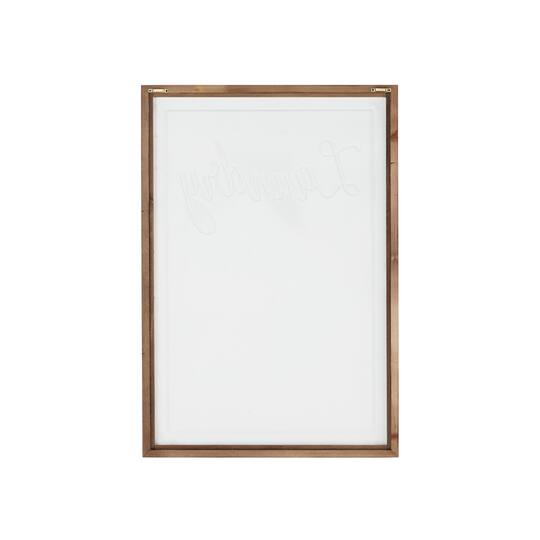 White Farmhouse Laundry Guide Wood Wall Decor, 22" x 32"